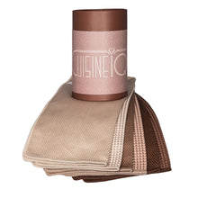 Charger l'image dans la galerie, 6 serviettes en microfibre emballées dans une boîte cadeau en carton (Beige)